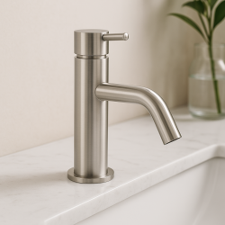 MURO TUA Chrome sink mixer tap M1.A1